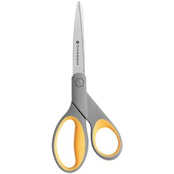 Westcott E-30481 00 Schere Titanium Super 21cm grau/gelb