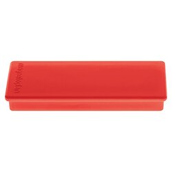 magnetoplan® 1665106 Magnet Discofix Block2 55x22mm rt 10 St./Pack.