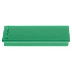 magnetoplan® 1665105 Magnet Discofix Block2 55x22mm gn 10 St./Pack.
