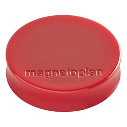 magnetoplan® 1664006 Magnet Ergo Medium 30mm rot 10 St./Pack.