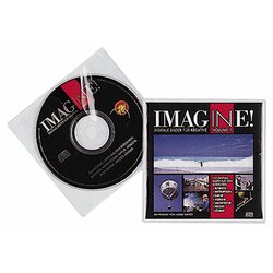 DURABLE 520219 CD/DVD Hülle PP transparent 10 St./Pack.