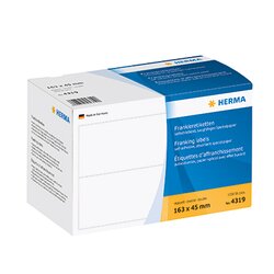 HERMA 4319 Frankieretikett  163x45mm doppelt ws 1.000St