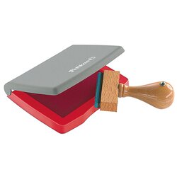 Pelikan 337725 Stempelkissen 3 E Kunststoffgehäuse 5x7cm rot