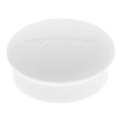magnetoplan® 1664600 Magnet Discofix Mini 20mm weiß 10 St./Pack.
