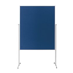 magnetoplan® 1151103 Moderationstafel einteilig Filz blau