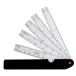 Aristo AR1323 Fächermaßstab 5Fächer 
