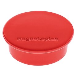 magnetoplan® 1662006 Magnet Discofix Color 40mm rt 10 St./Pack.