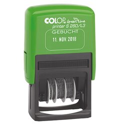 COLOP® 127789 Datumsstempel Printer S260 L3 Green Line Gebucht