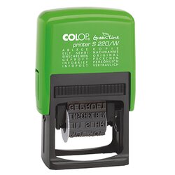 COLOP® 127786 Wortbandstempel S220W Green Line
