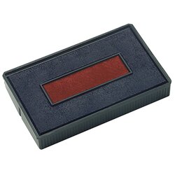 COLOP® 107108 Ersatzkissen E200/2 blau/rot 