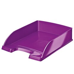 Leitz 52263062 Briefablage WOW Plus DIN A4 stapelbar PS violett