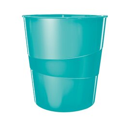 Leitz 52781051 Papierkorb WOW 15l PS eisblau 