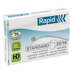 Rapid 24869300 Heftklammer Standard 23/10 1.000 St./Pack.