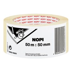 NOPI® 55513-00001 Malerkrepp 50mmx50m beige 