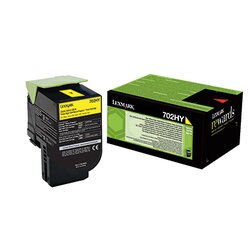 Lexmark 70C2HY0 Toner 3.000Seiten gelb 