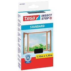 tesa® 55671-00021 Fliegengitter standard 110x130cm anthrazit