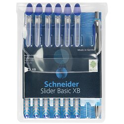Schneider 50-151277 Kugelschreiber Slider XB blau 6 St./Pack.