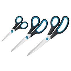 Westcott Universalschere Easy Grip Set 140, 201, 247 mm