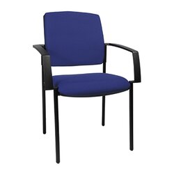 TOPSTAR BB100AG26 Besucherstuhl B to B 10 m. Armlehme bl