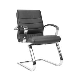 TOPSTAR 8789A80 Besucherstuhl TD Lux 15 Leder schwarz