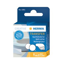HERMA 1061 Transfer Nachfüllrolle ablösbar 9mmx15m