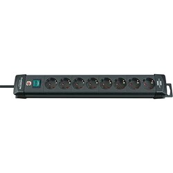 brennenstuhl® 1951180100 Steckdosenleiste Premium-Line 8fach sw