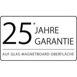 SIGEL Glasboard Artverum 200 x 100 x 1,8 cm (B x H x T)
