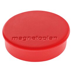 magnetoplan® 1664506 Magnet Discofix Hobby 25mm rot 10 St./Pack.