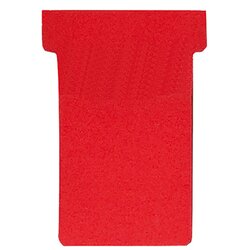 FRANKEN TK201 T-Karte Größe2 84x48mm rot 100 St./Pack.