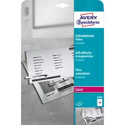 Avery Zweckform 3482 Folie DIN A4 sk 25 St./Pack. 