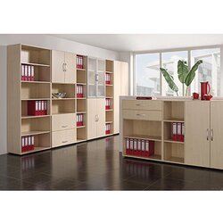 Geramöbel Flügeltürenschrank Flex 800 x 1.104 x 420 mm (B x H x T)