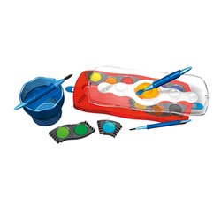 Faber-Castell Farbkasten Connector 12 Farben