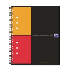Oxford 100102880 Collegeblock Activebook DIN A5+ kariert 80Bl.
