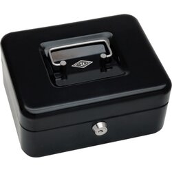 WEDO® 145221X Wedo Geldkassette 20x16x9cm Größe 2 schwarz