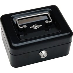 WEDO® 145121X Wedo Geldkassette 15,2x11,5x8cm Größe 1 schwarz