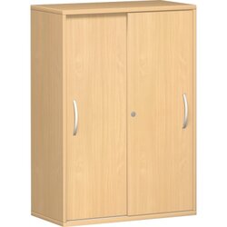 Geramöbel S-383502-BB Schiebetürenschrank Flex 3OH 800x425x1182mm bu