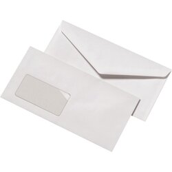 MAILmedia 30005353 Briefumschlag DL mF nk ws 1000 St./Pack.