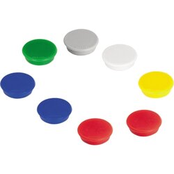 FRANKEN HM20 99 Magnet rund 24mm sortiert 10 St./Pack.