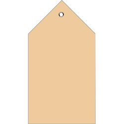 HERMA 6070 Anhängezettel  80x150mm Faltecken 250St.