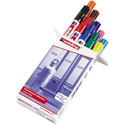 edding 4-3000999 Permanentmarker Faltschachtel sort. 10St.