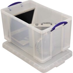 Really Useful Box 84C Archivbox 44x38x71cm 84l transparent