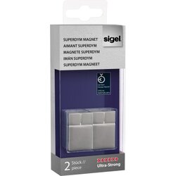 SIGEL GL707 Magnet SuperDym C30  Cube 20x30x20mm si 2St