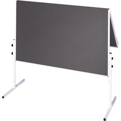 FRANKEN CC-UMTF-G12 Moderationstafel klappbar Filz grau