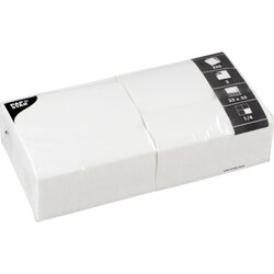 PAPSTAR 14486 Serviette 33x33cm 2lagig weiß 250 St./Pack.