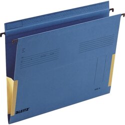 Leitz 18160035 Hängetasche SERIE 18 A4 Karton mF blau 25 St./Pack.