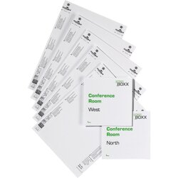 DURABLE 485202 Einsteckschild DOOR SIGN  REFILL 149x148mm 20St