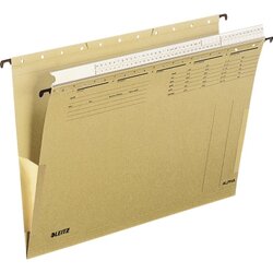 Leitz 19360000 Hängetasche Alpha DIN A4 oben offen naturbraun