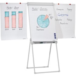 FRANKEN FC84 Flipchart Standard Deluxe 67x95cm hellgrau
