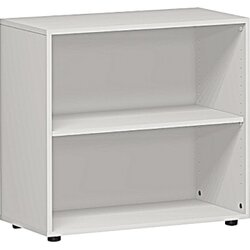 Geramöbel S-382001-L Regal Flex 2OH 2Böden 800x752x400mm l.grau