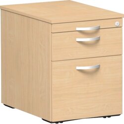 Geramöbel S-530152-BB Rollcontainer Flex 438x565x600mm buche